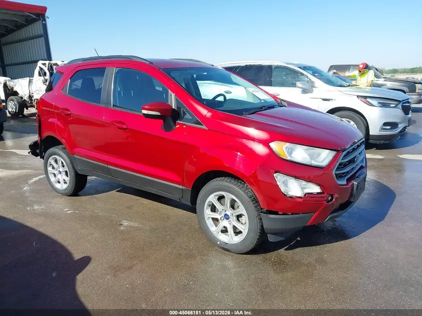 2018 FORD ECOSPORT Red VIN: MAJ6P1UL1JC183138