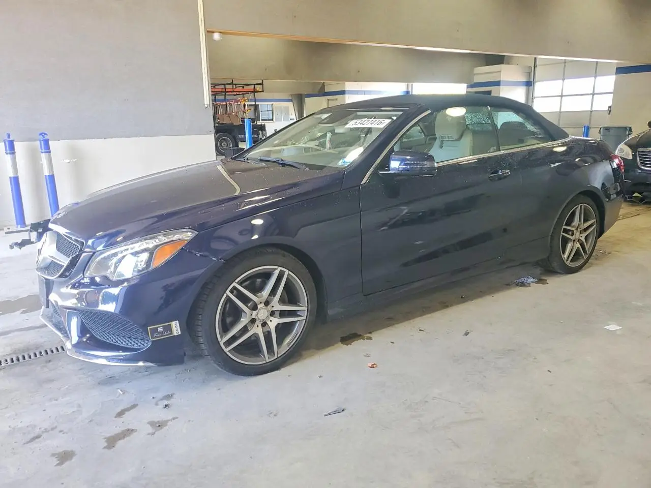 2016 MERCEDES-BENZ E-CLASS BLUE VIN: WDDKK6FFXGF342215