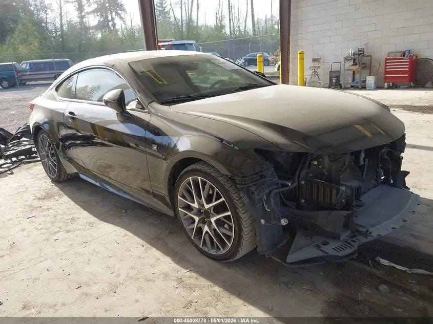 2016 LEXUS RC 200T Black VIN: JTHHA5BC1G5000539