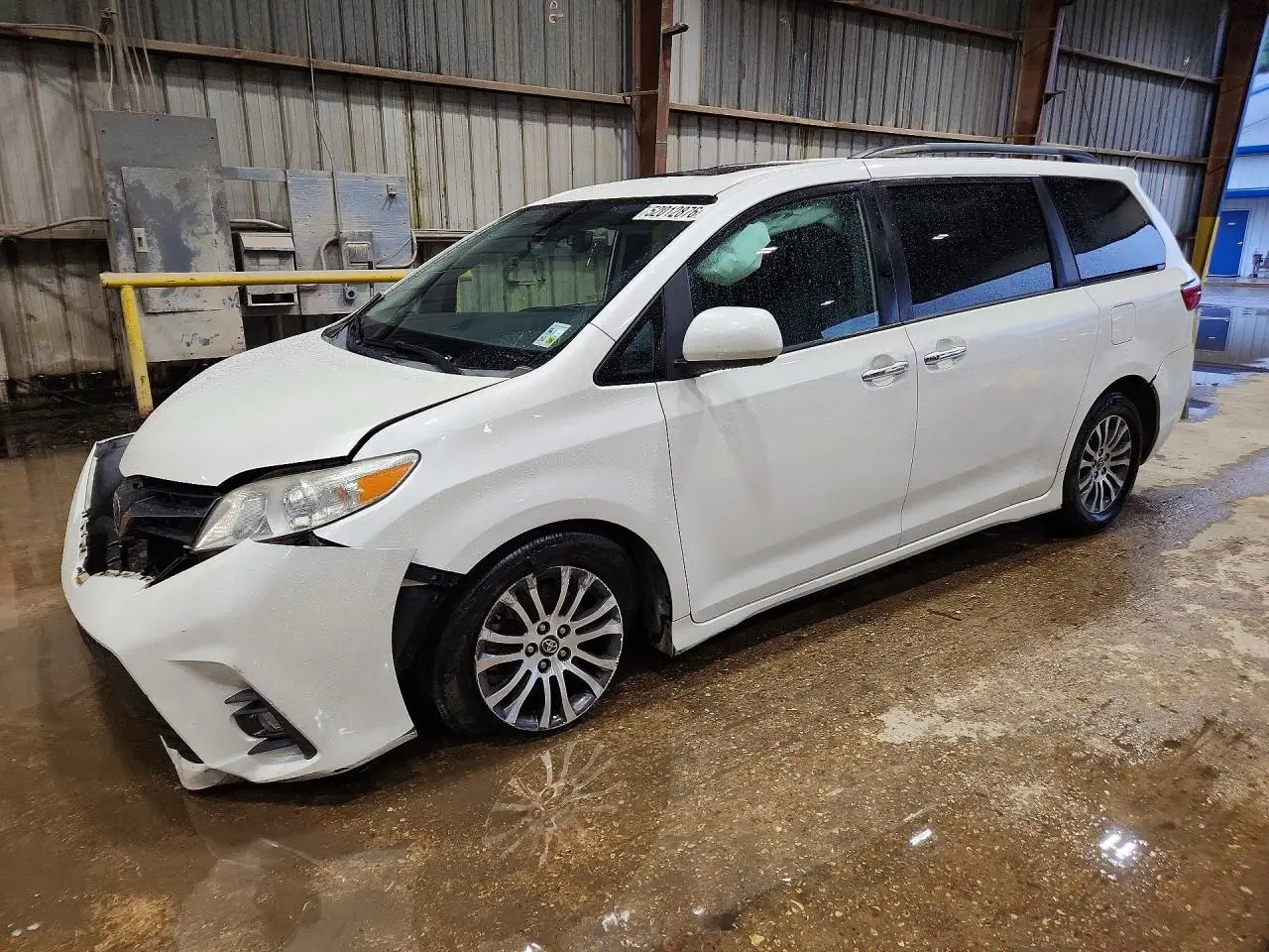 2019 TOYOTA SIENNA WHITE VIN: 5TDYZ3DC6KS985578