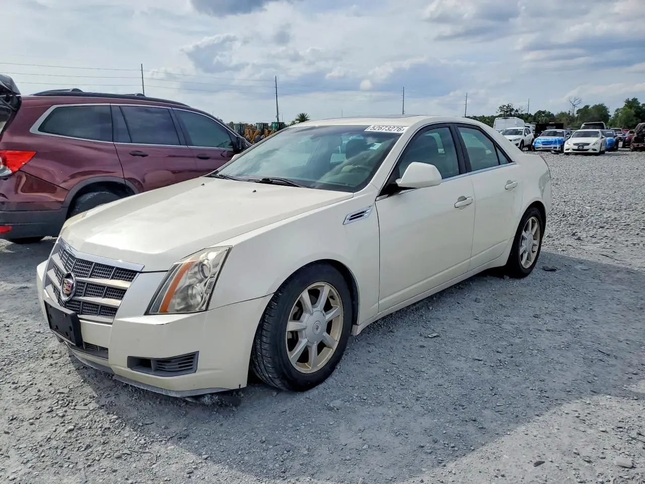 2009 CADILLAC CTS BEIGE VIN: 1G6DS57V290111997