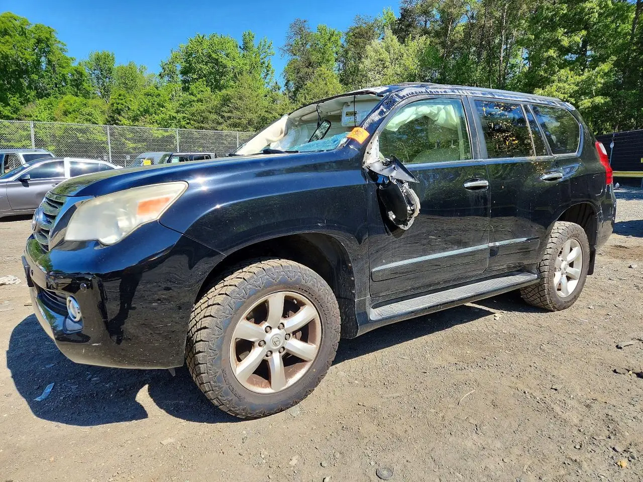 2013 LEXUS GX BLACK VIN: JTJBM7FX3D5052691