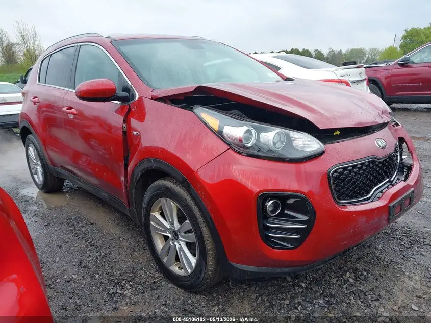 2019 KIA SPORTAGE Red VIN: KNDPMCACXK7604839