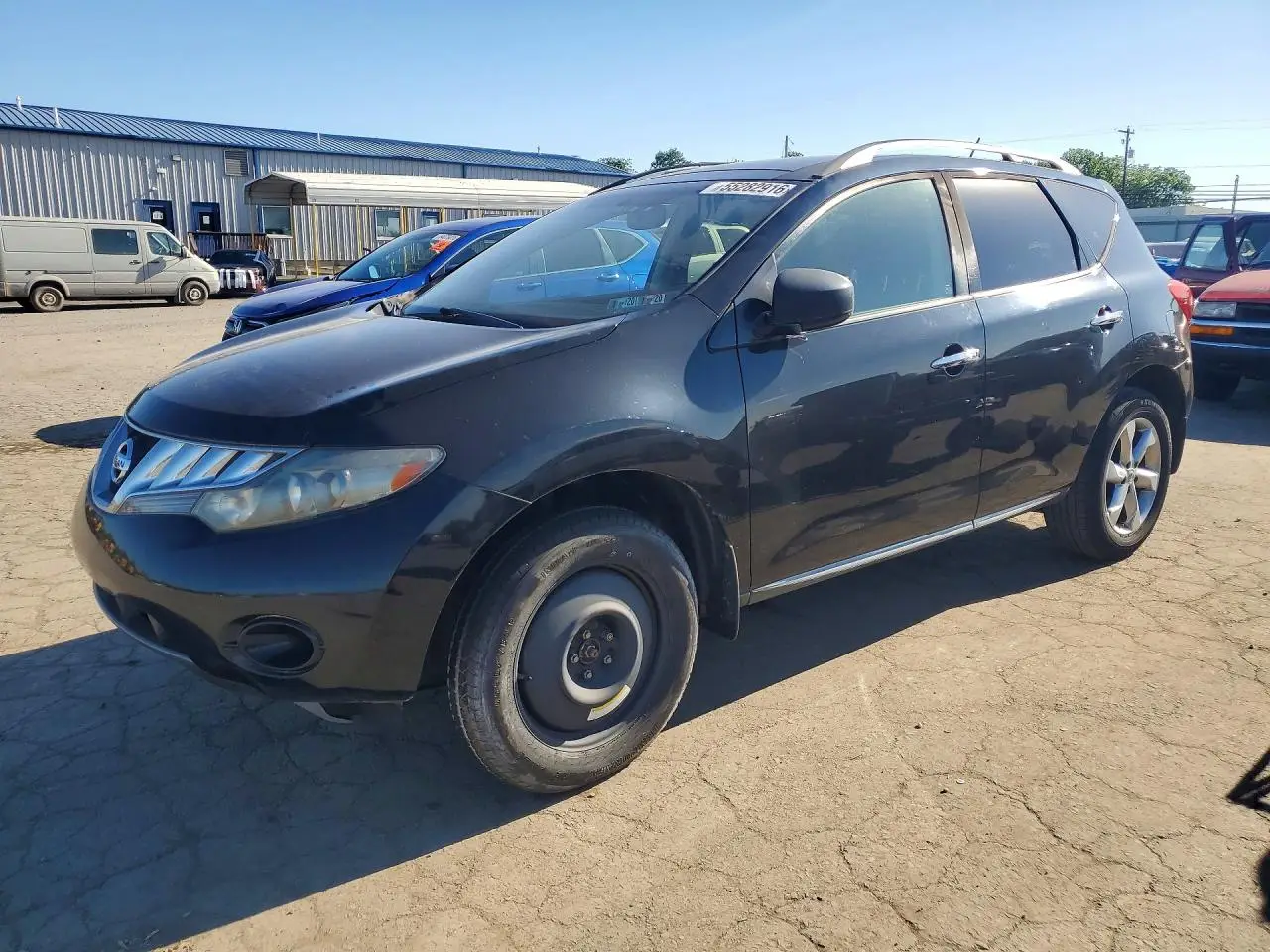 2010 NISSAN MURANO BLACK VIN: JN8AZ1MW2AW139418