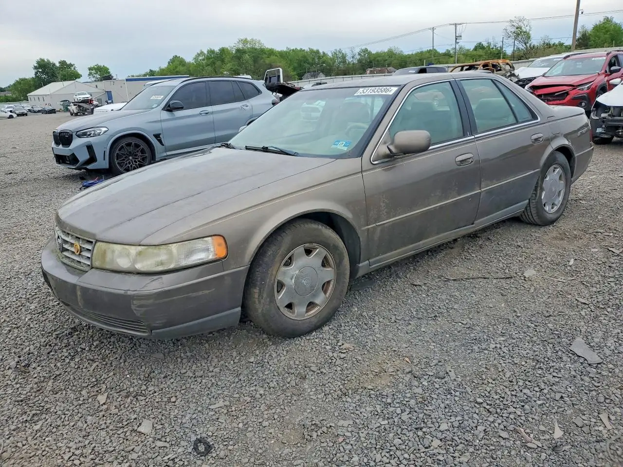 2000 CADILLAC SEVILLE BROWN VIN: 1G6KS54Y8YU257754