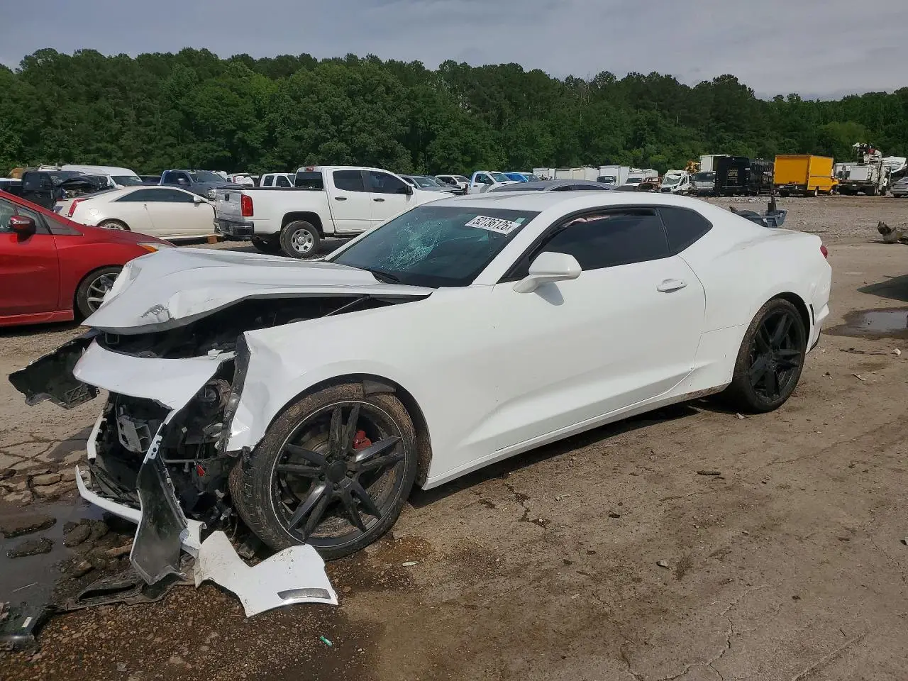 2020 CHEVROLET CAMARO WHITE VIN: 1G1FB1RXXL0147482