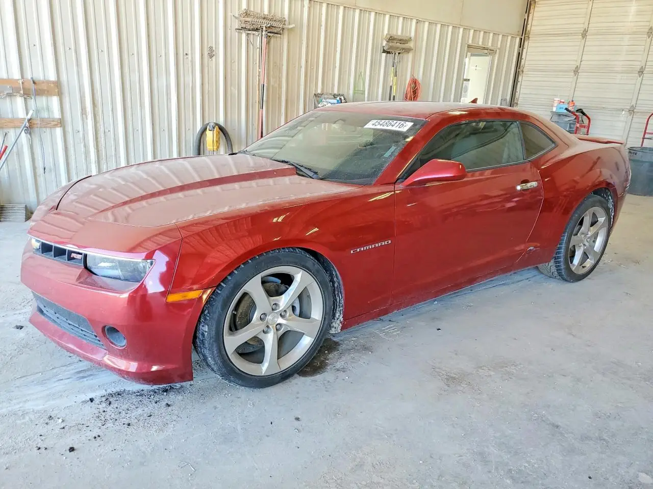 2015 CHEVROLET CAMARO RED VIN: 2G1FD1E3XF9166783