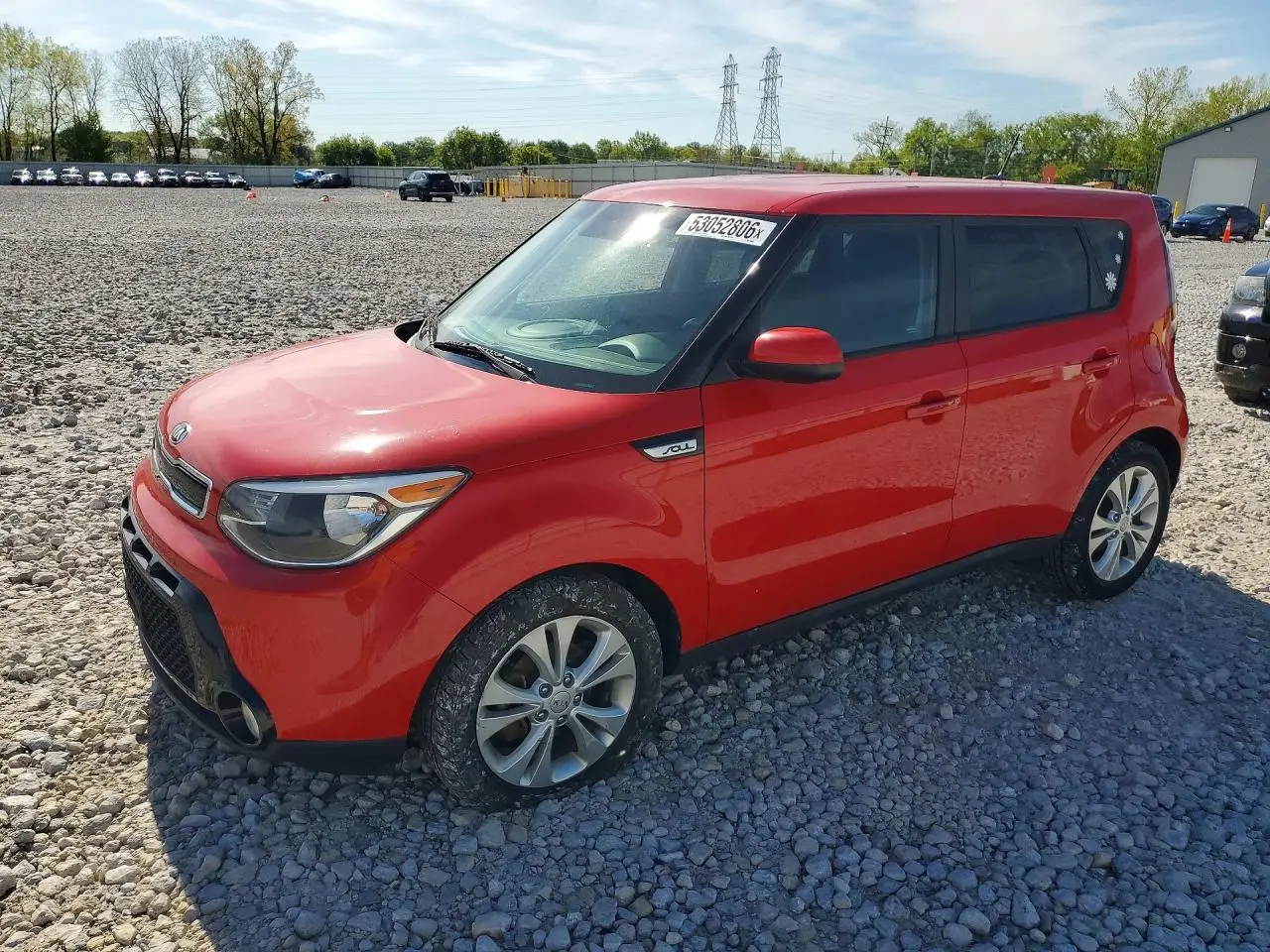 2016 KIA SOUL RED VIN: KNDJP3A50G7855536