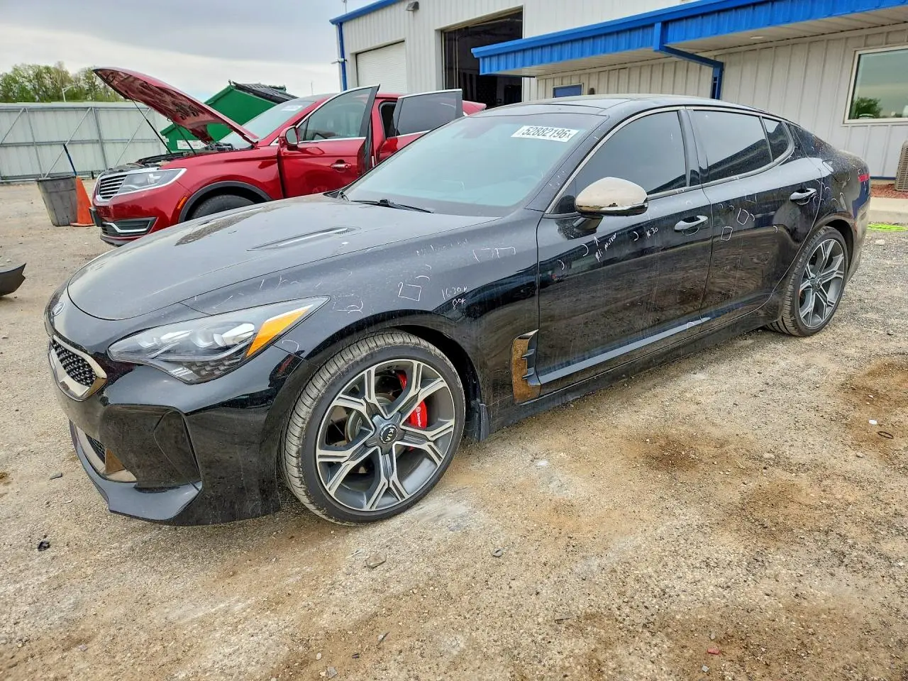 2021 KIA STINGER BLACK VIN: KNAE55LC9M6089643