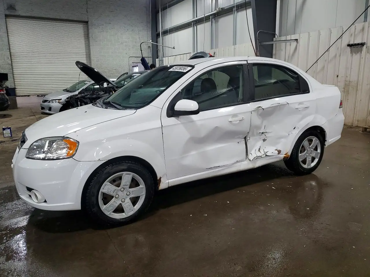 2010 CHEVROLET AVEO WHITE VIN: KL1TG5DE3AB108962